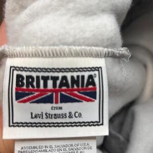 Vintage 90s Levi's Brittania Grey and white sweatpants‎